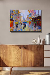 Wallity Kanvas Tablo 151 de 50 x 70 cm Multicolor